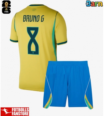 Brasilien Bruno Guimaraes #8 Hemmatröja Barn VM 2026 Kortärmad (+ Korta byxor)